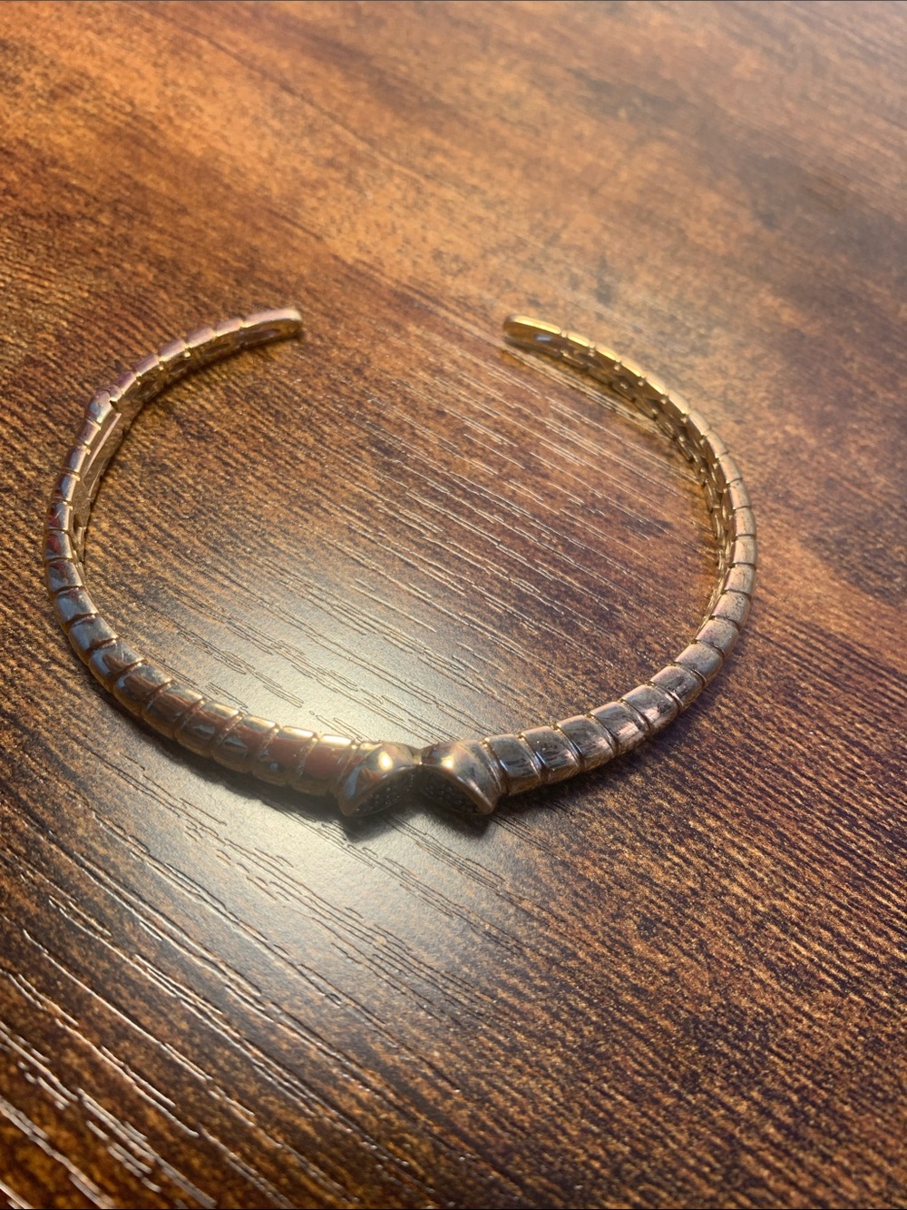 Gold plated over Sterling silver 925 bracelet